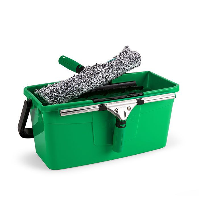 Kit Nettoyage Vitres ErgoTec 3 en 1 (raclette 35-support 35 -seau 12L) Kit Nettoyage Vitres ErgoTec 3 en 1 (raclette 35-support 35 -seau 12L)