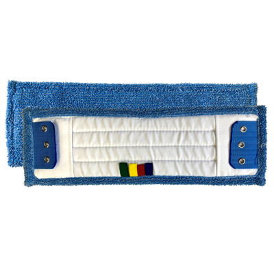 Frange microfibre ECOLINE série épaisse 40cm poche/languette 2 œillets Frange microfibre ECOLINE série épaisse 40cm poche/languette 2 œillets