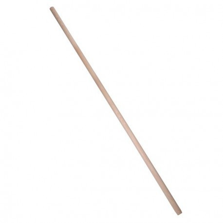 Manche bois brut cantonnier 1,4 m conique ø env 28 mm