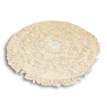 Disque coton ecru 550gr moquette Dia 432 X1 Disque coton ecru 550gr moquette Dia 432 X1