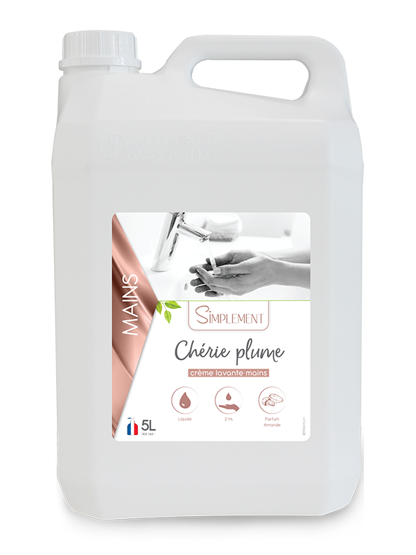 SIMPLEMENT - 0389 - CHERIE PLUME - PARFUM AMANDE - 5L SIMPLEMENT - 0389 - CHERIE PLUME - PARFUM AMANDE - 5L