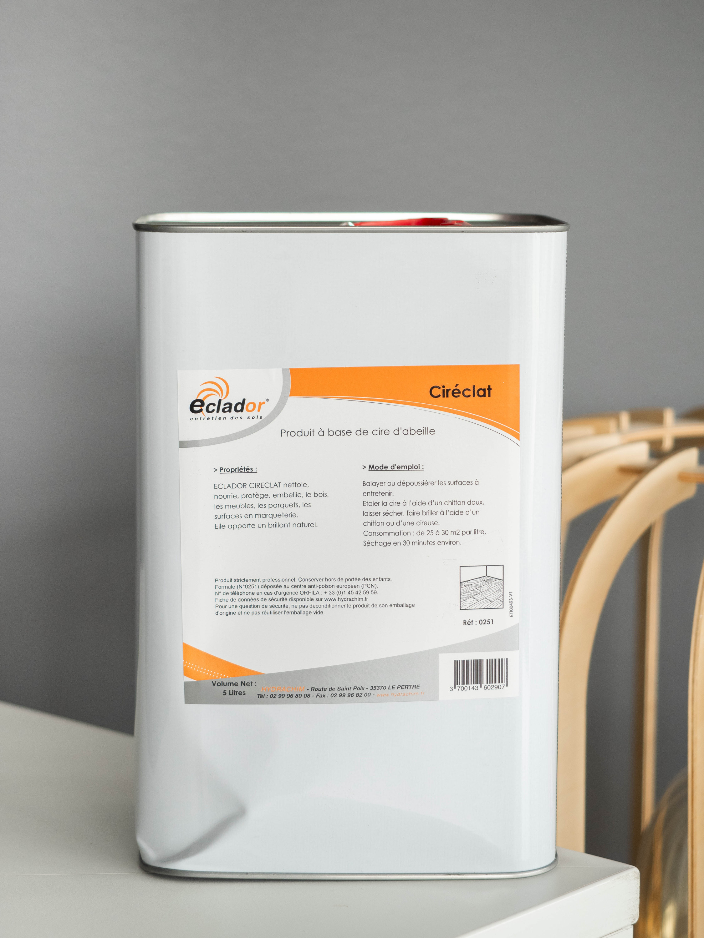 Eclador - Ciréclat Bois 5L