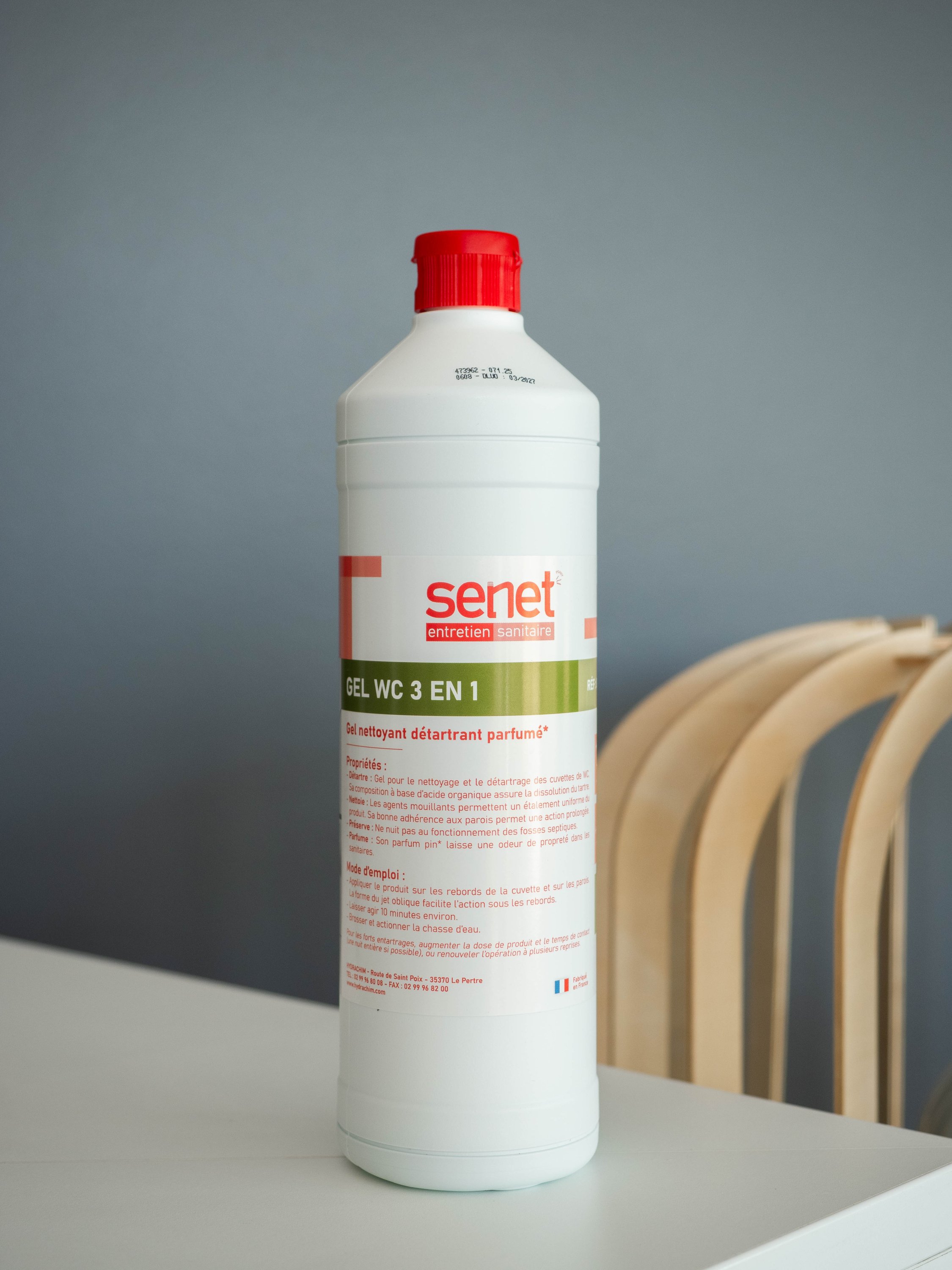 SENET - 0608 - GEL WC Détartrant 1L SENET - 0608 - GEL WC Détartrant 1L