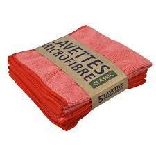 Lavette microfibre multi-usages CLASSIC rouge Lavette microfibre multi-usages CLASSIC rouge
