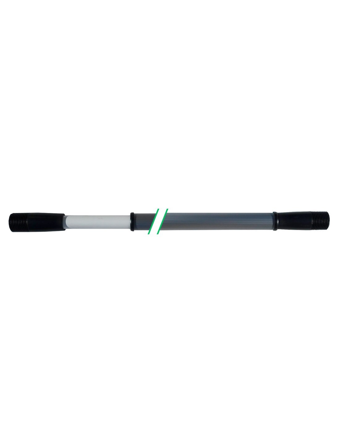 Manche acier télescopique 150 CM filetage FR pour lame flexible manchon Manche acier télescopique 150 CM filetage FR pour lame flexible manchon