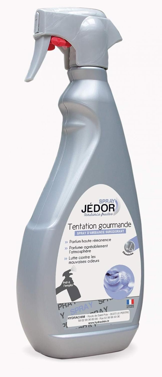 JEDOR - 5161 - SPRAY DESODO. TENTATION GOURMANDE - 500ML JEDOR - 5161 - SPRAY DESODO. TENTATION GOURMANDE - 500ML