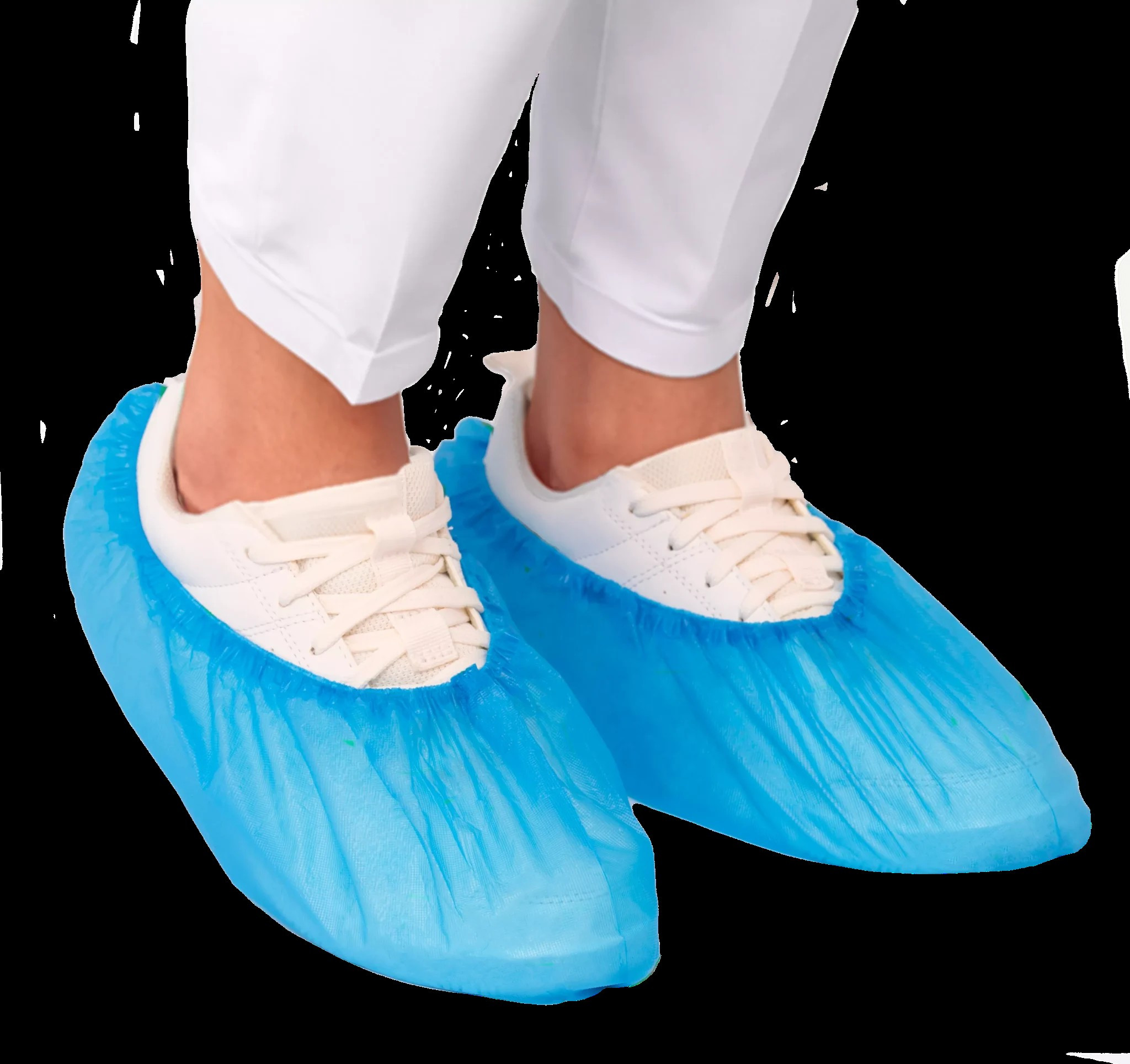 Surchaussure en Polyéthylène renforcé anti dérapante BLEU Surchaussure en Polyéthylène renforcé anti dérapante BLEU