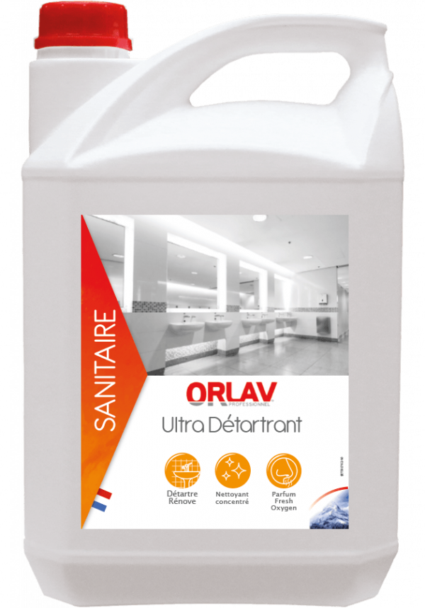 ORLAV - 0338 - ULTRA DETARTRANT Rénovant concentré à diluer 5L