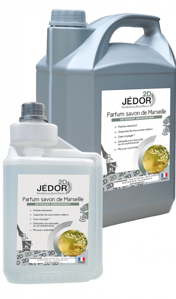 JEDOR - 5245 - 2D - NETT. DESODO.PARFUM SAVON DE MARSEILLE - 5L JEDOR - 5245 - 2D - NETT. DESODO.PARFUM SAVON DE MARSEILLE - 5L