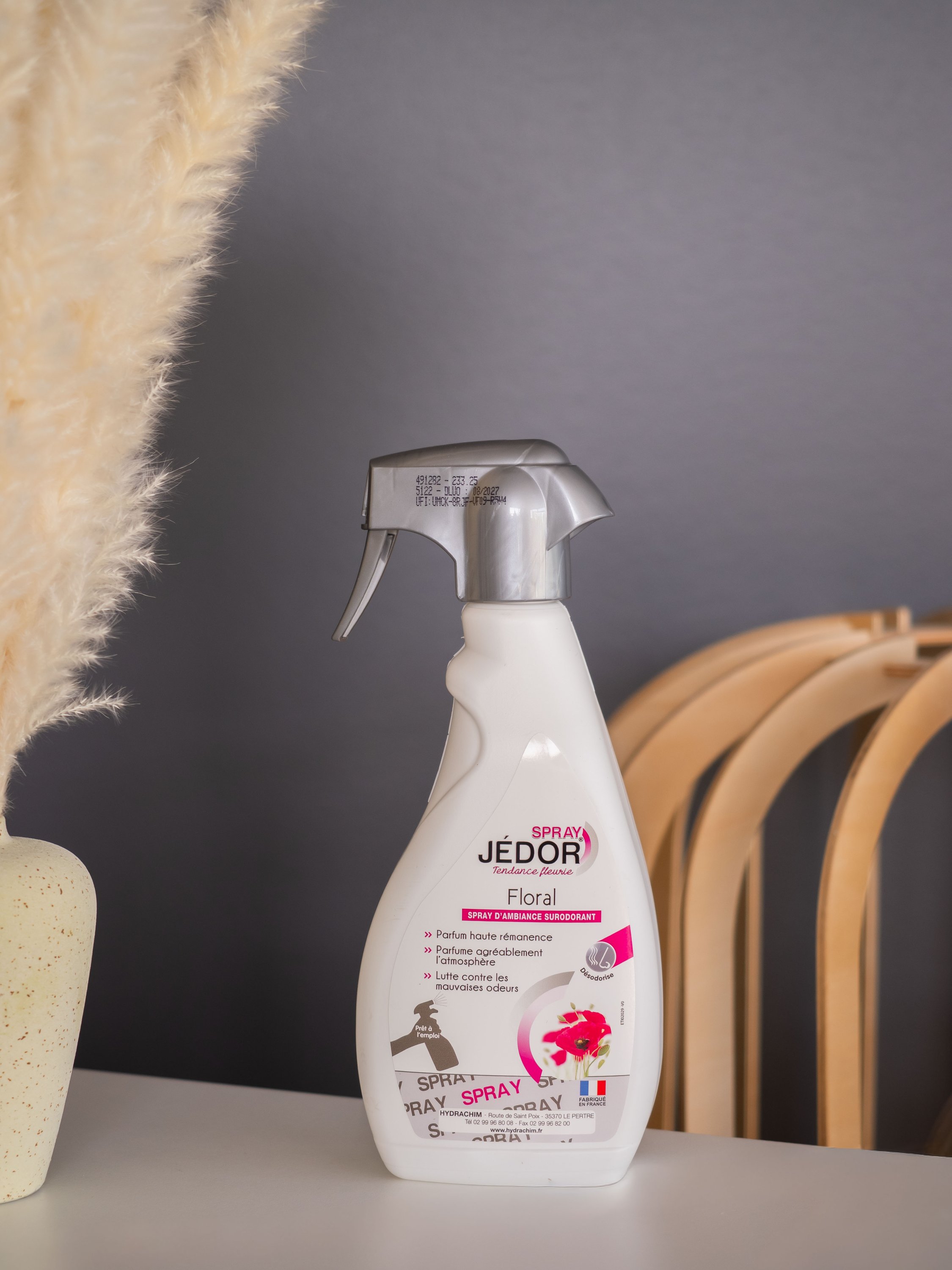 JEDOR - 5122 - SPRAY DESODO. FLORAL - 500ML JEDOR - 5122 - SPRAY DESODO. FLORAL - 500ML