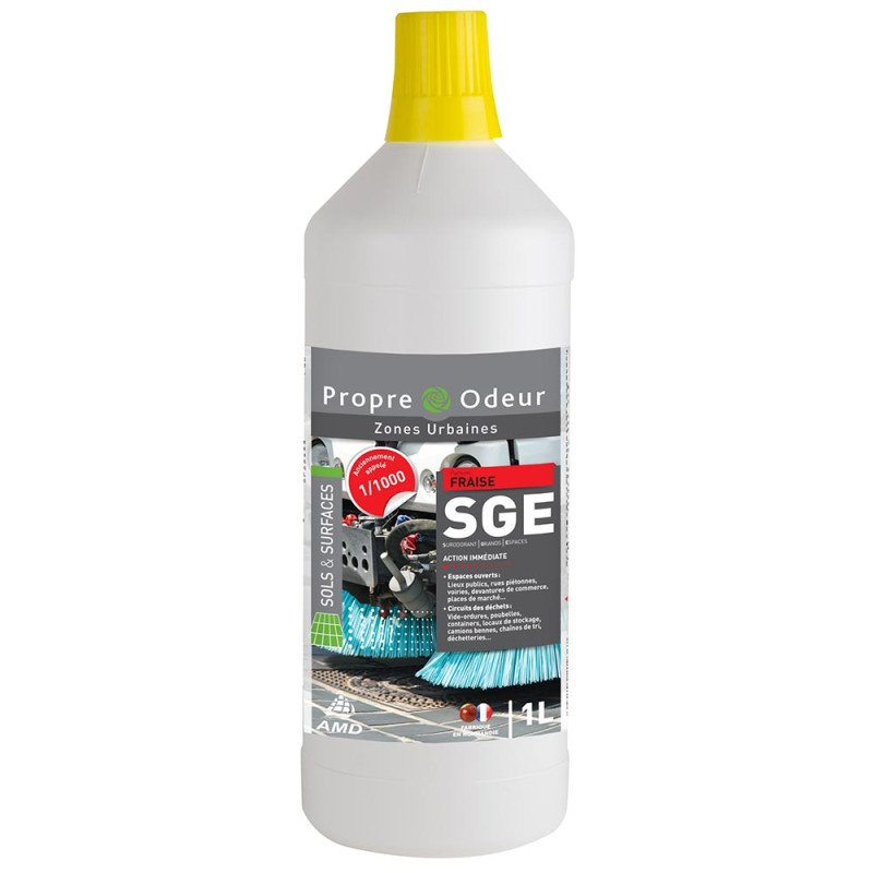 SGE - Surodorant Grands Espaces FRAISE FLACON 1L