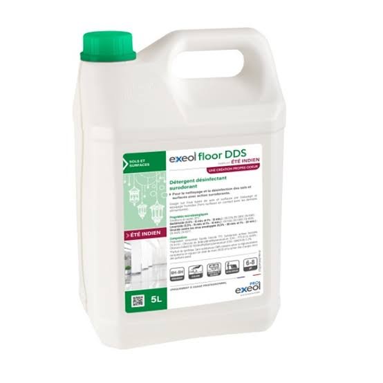 EXEOL FLOOR DDS BIDON 5L BOUCHON DOSEUR 50ML ETE INDIEN EXEOL FLOOR DDS BIDON 5L BOUCHON DOSEUR 50ML ETE INDIEN