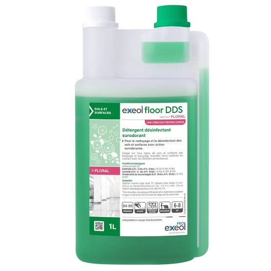 EXEOL FLOOR DDS FLACON 1L DOSEUR RECHARGEABLE FLORAL EXEOL FLOOR DDS FLACON 1L DOSEUR RECHARGEABLE FLORAL
