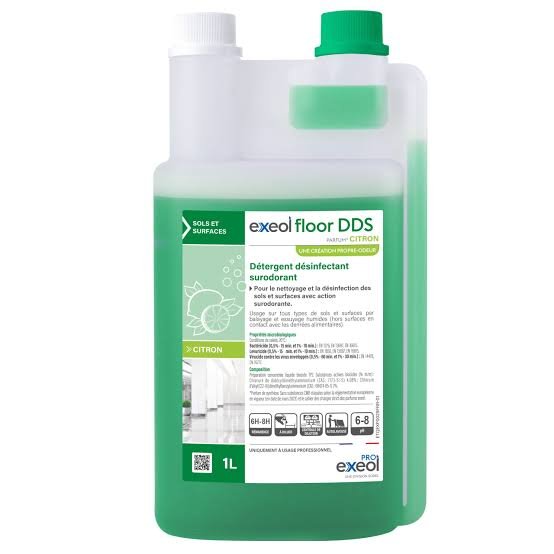 EXEOL FLOOR DDS FLACON 1L DOSEUR RECHARGEABLE CITRON EXEOL FLOOR DDS FLACON 1L DOSEUR RECHARGEABLE CITRON