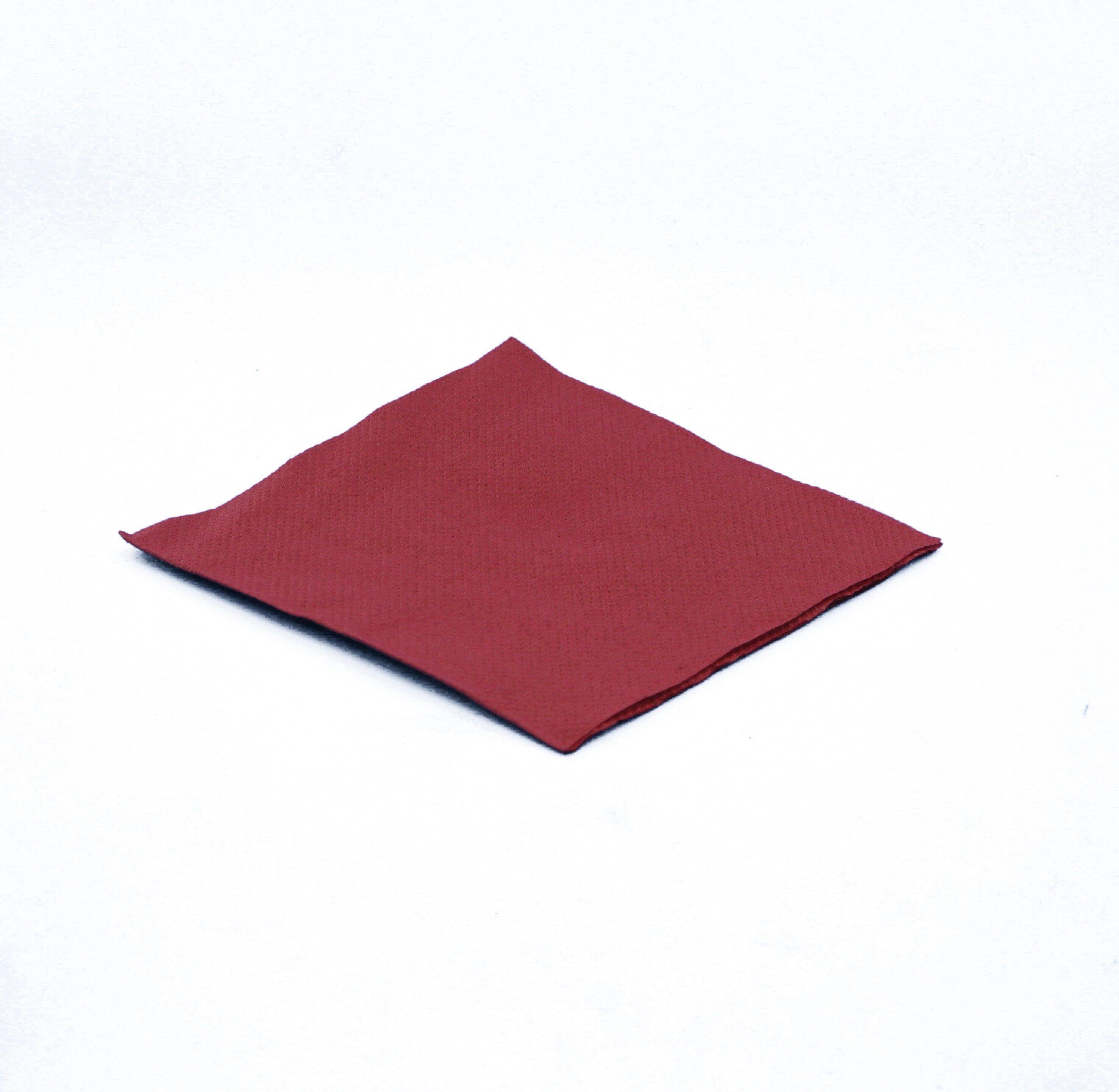 Serviette Sun Ouate unie 38 x 38 bordeaux colis de 36X40