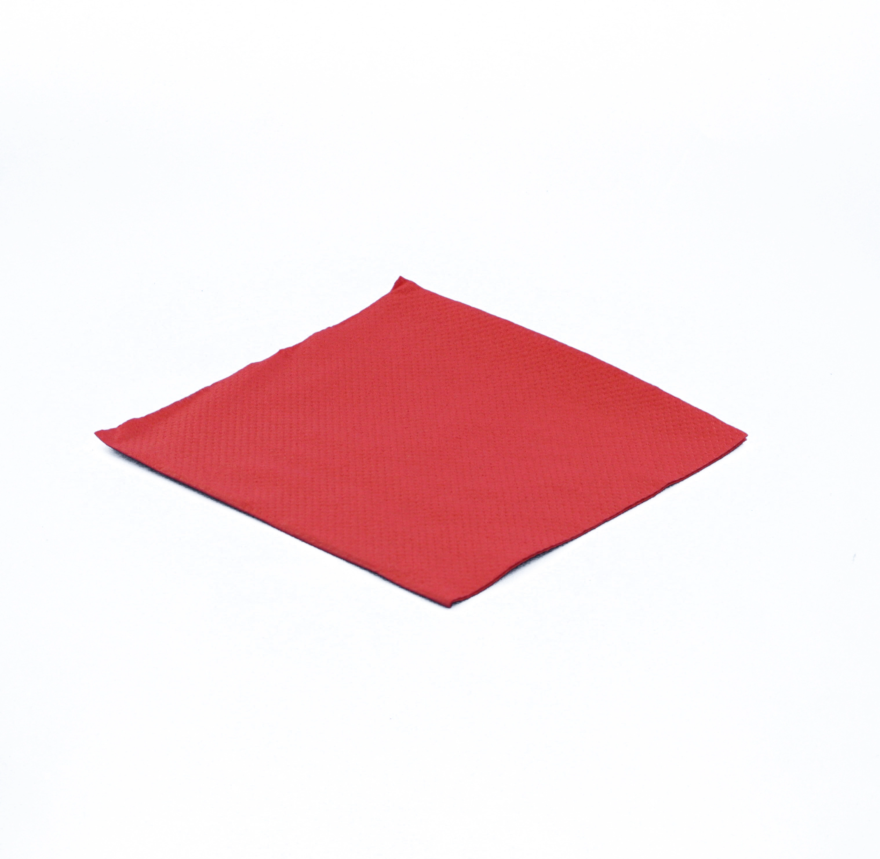 Serviette Sun Ouate unie 38 x 38 rouge colis de 36X40