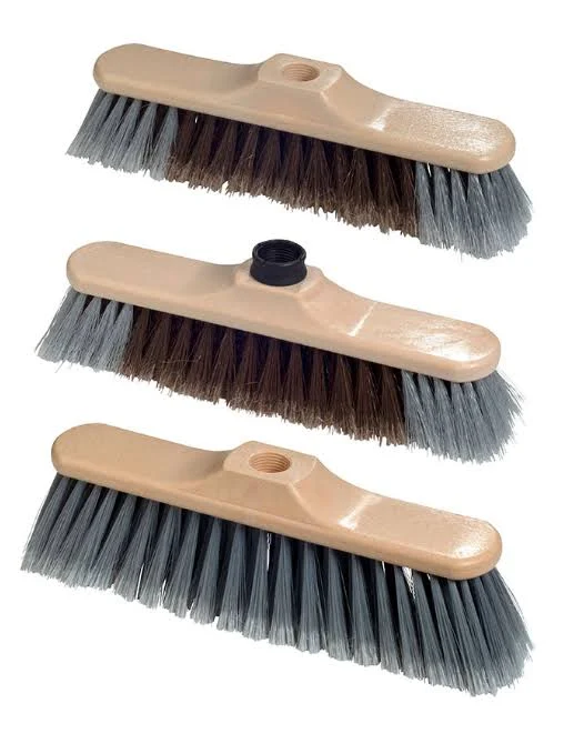 Balai droit 28 cm plastique, fibre vinyl fleure a vis s55 Balai droit 28 cm plastique, fibre vinyl fleure a vis s55