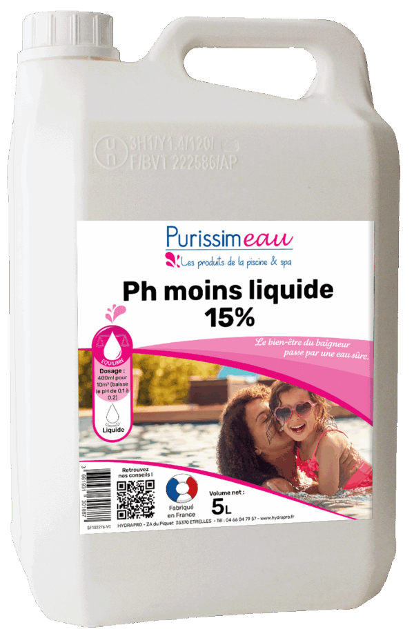 PH- LIQUIDE 15% BIDON DE 10L PH- LIQUIDE 15% BIDON DE 10L