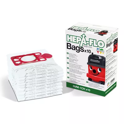 SAC ASPIRATEUR NVM1CH/2 HEPAFLO JEU DE 10 FILTRES 9L