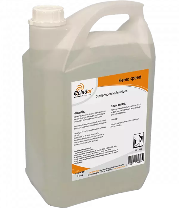 ECLADOR - 5027 - ELEMA SPEED - 5L ECLADOR - 5027 - ELEMA SPEED - 5L