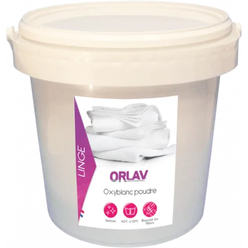 Agent blanchissant poudre - Seau de 4kg Agent blanchissant poudre - Seau de 4kg
